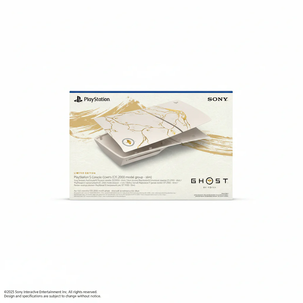 PS5 Cover Sony Ghost of Yotei Gold Limited Edition