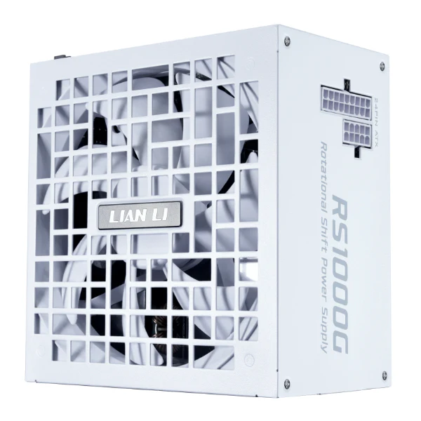 PSU 1000W Lian LI RS1000G , ATX 3.1 , PCIe Gen5.1 600w , 80+ Gold , White , G9P.RS1000G.WH00.EU