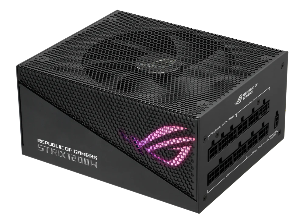 PSU 1200W ASUS ROG Strix , ATX 3.1 , PCIe Gen5.1 600w , 80+ Gold , Black , 90YE00P0-B0NA00 - Image 8