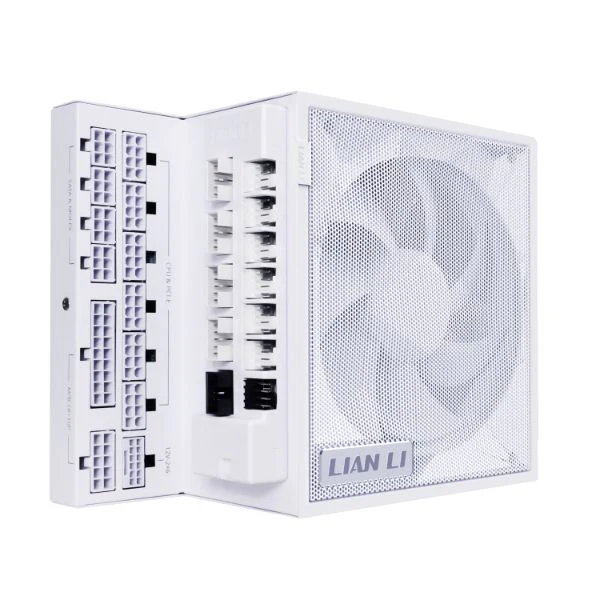 PSU 1200W Lian LI Edge , PCIe Gen5 600w , Full Modular with USB Hub , 80+ Gold , White , G9P.EG1200G.BH00.EU - Image 3
