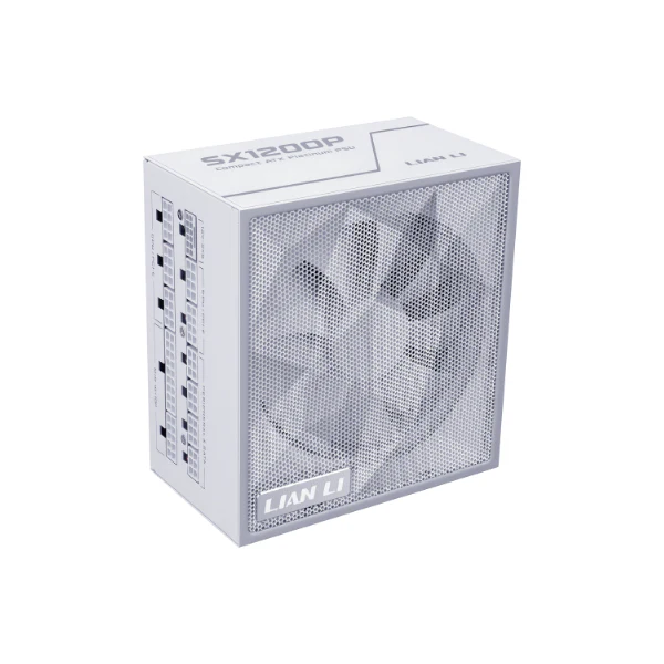 PSU 1200W Lian LI SX 1200P , ATX 3.1 , PCIe Gen5.1 600w , 80+ Platinum , White , G9P.SX1200P.W000.EU - Image 2
