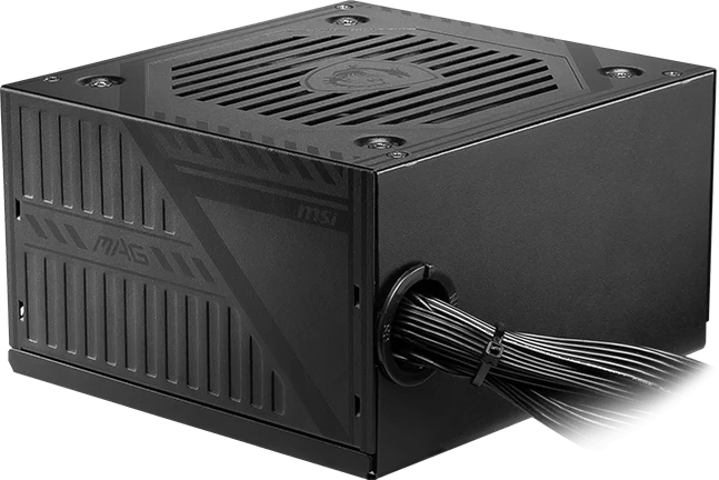 PSU 650W MSI MAG A650BNL , ATX 3.1 , 80+ Bronze , Black , A650BNL - Image 2