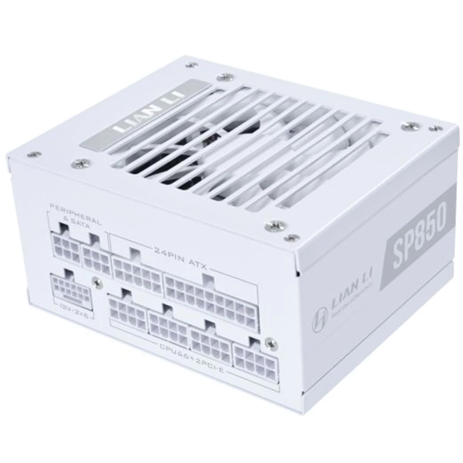 PSU 850W Lian LI SP850 SFX , ATX 3.1 , PCI-E 5.0 (up to 600w) , 80+ Gold , White , G9P.SP0850G.W000. - Image 3