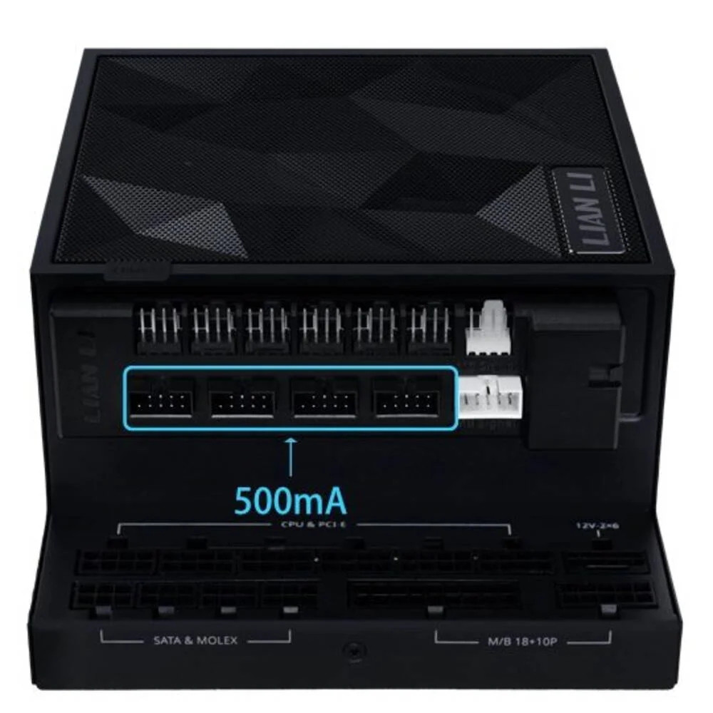 PSU Accessory Lian Li EG-HUB01B , Detachable USB & Fan Hub for Edge Gold , Black , G8P.EG-HUB01B.00 - Image 5