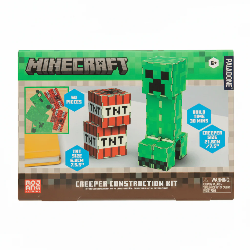 Puzzle 3D Minecraft Creeper Construction Kit