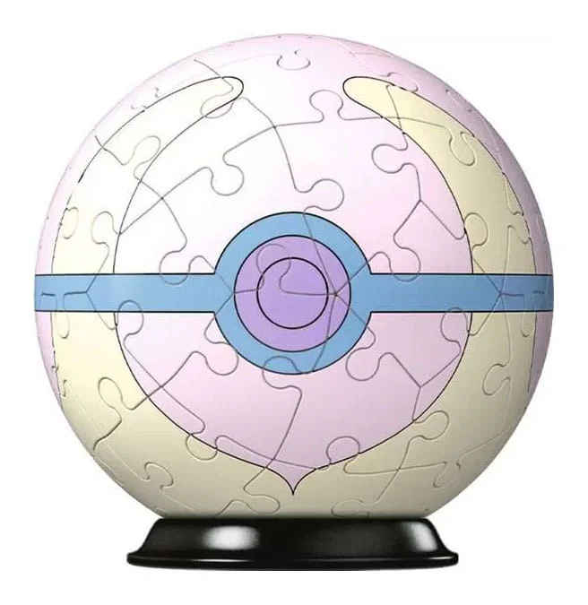 Puzzle Ravensburger 3D Pokémon Pokéballs: Heal Ball 55pcs - Image 2
