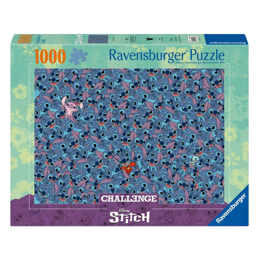 Puzzle Ravensburger Disney Stitch Challenge 1000pcs