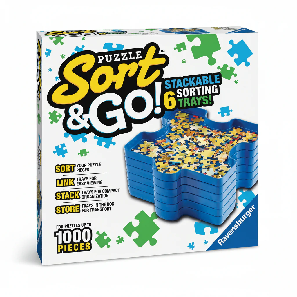 Puzzle Sort&Go Sorting Trays