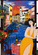 Puzzle StoPuzzle Meeting at the Grand Canal 500Pcs - Image 2
