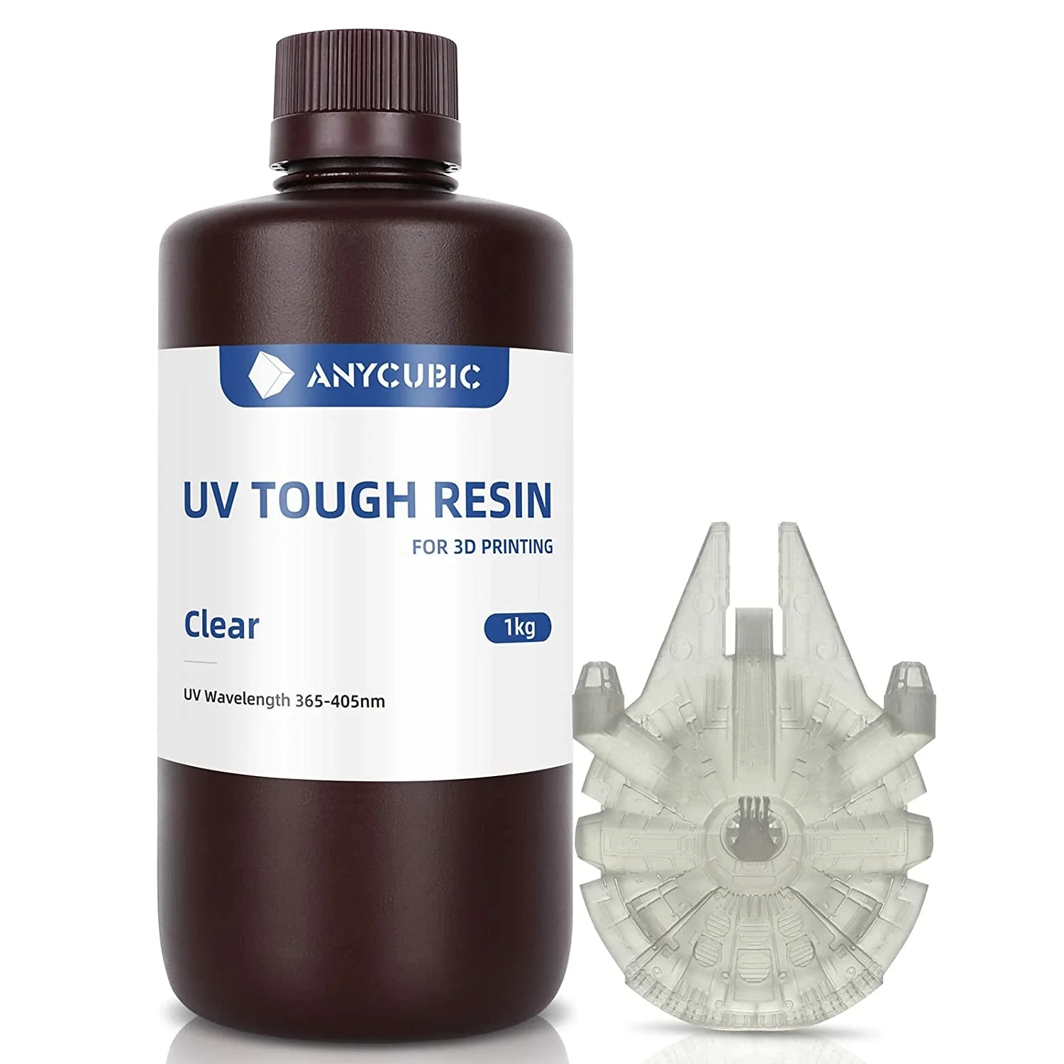 Resin Anycubic Flexible Tough 1kg Clear - Image 2
