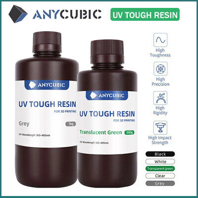 Resin Anycubic Flexible Tough 1kg Clear - Image 3