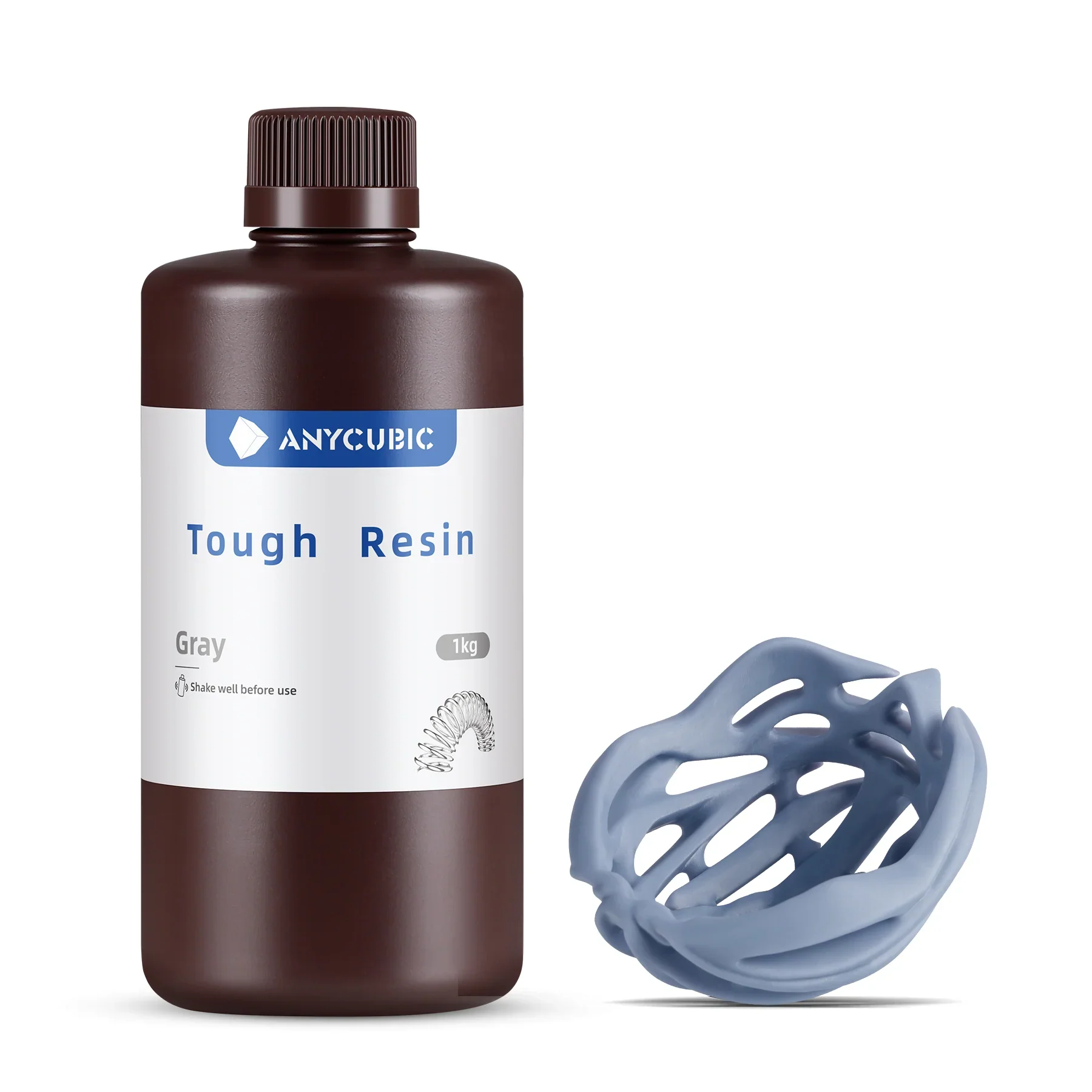 Resin Anycubic Flexible Tough 1kg Grey