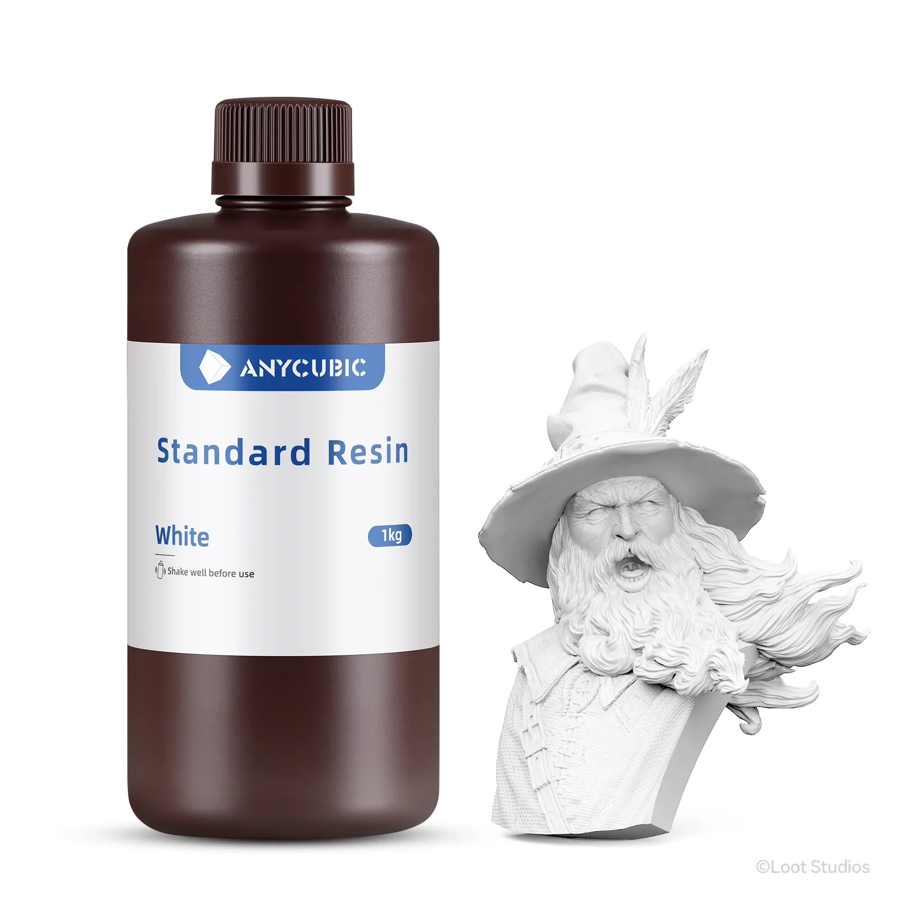 Resin Anycubic Flexible Tough White 1Kg - Image 3