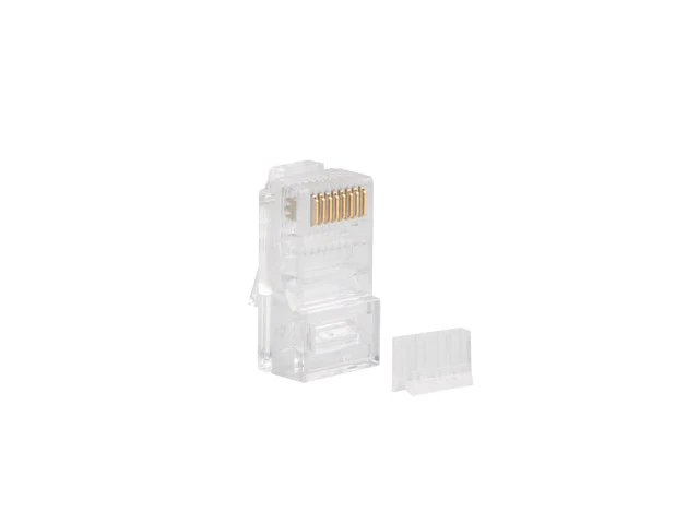 RJ45 Connector Lanberg , Transparent , Set of 100 pcs of RJ-45 , PLU-6000