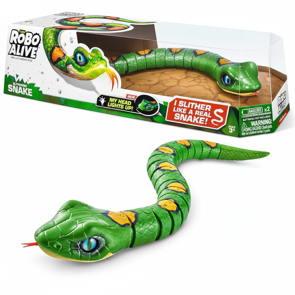 Robo Alive King Python Snake Robotic