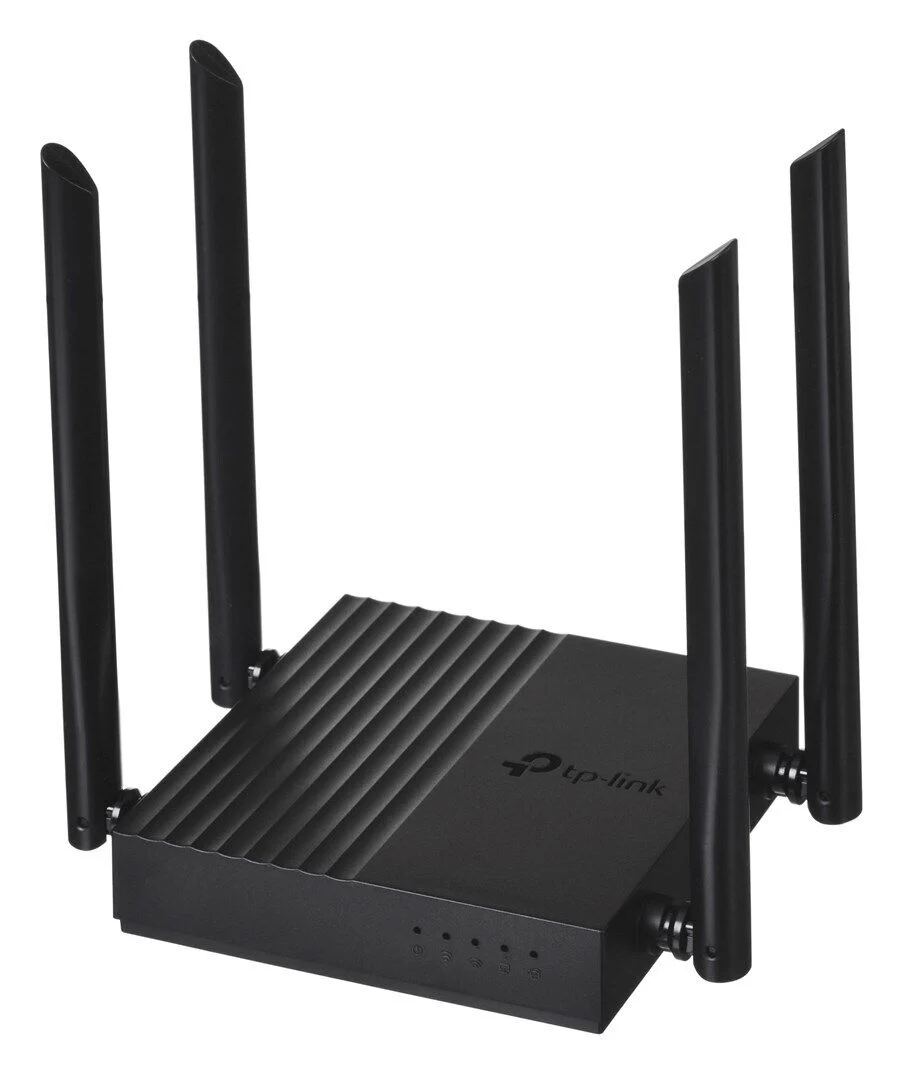Router TP -Link Archer C64 AC1200 , Dual Band 5Ghz & 2.4Ghz , Wireless 5 / WiFi5 , 1xWAN Gigabit 4xLAN Gigabit , Archer C64