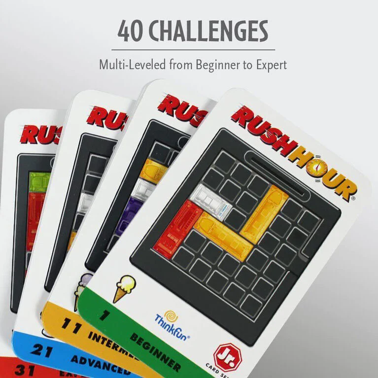Rush Hour Junior Traffic Jam Logic Game - Image 2