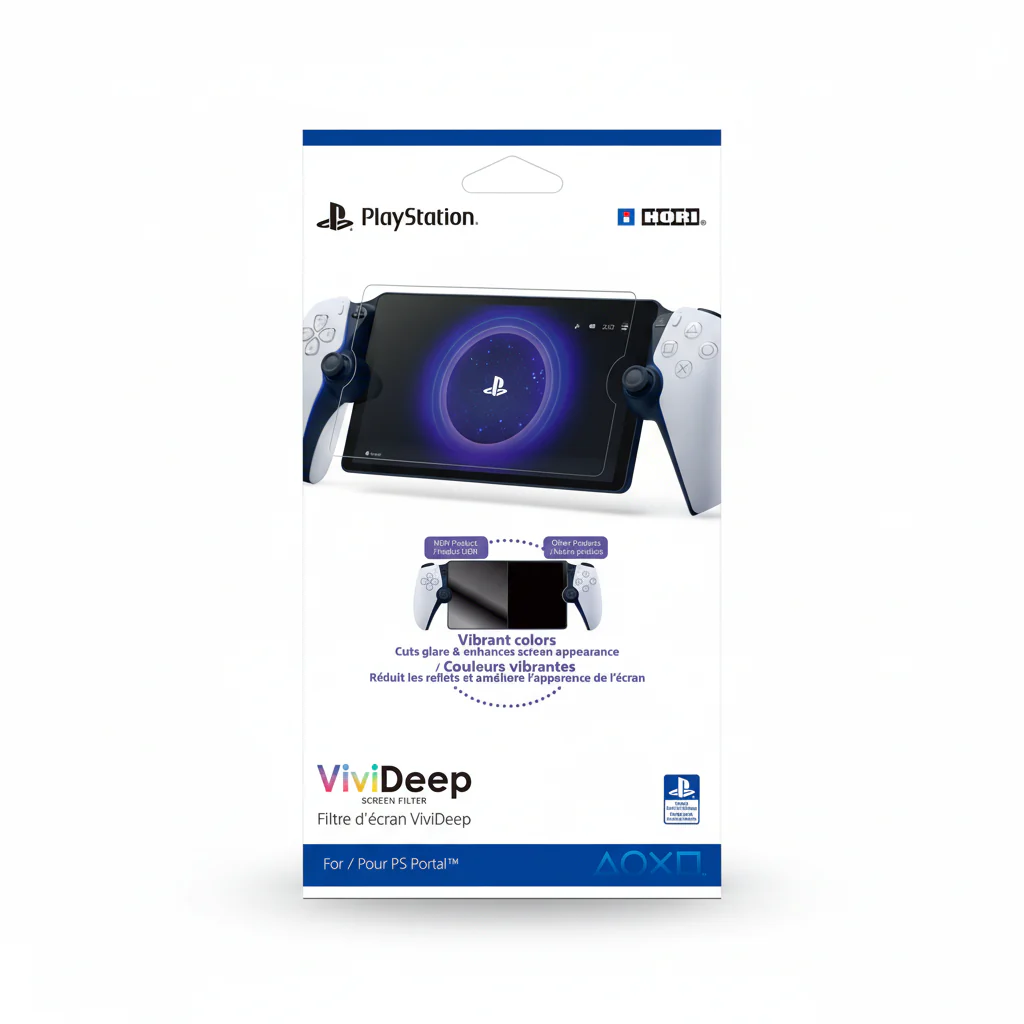 Screen Protector Hori ViviDeep For PlayStation Portal