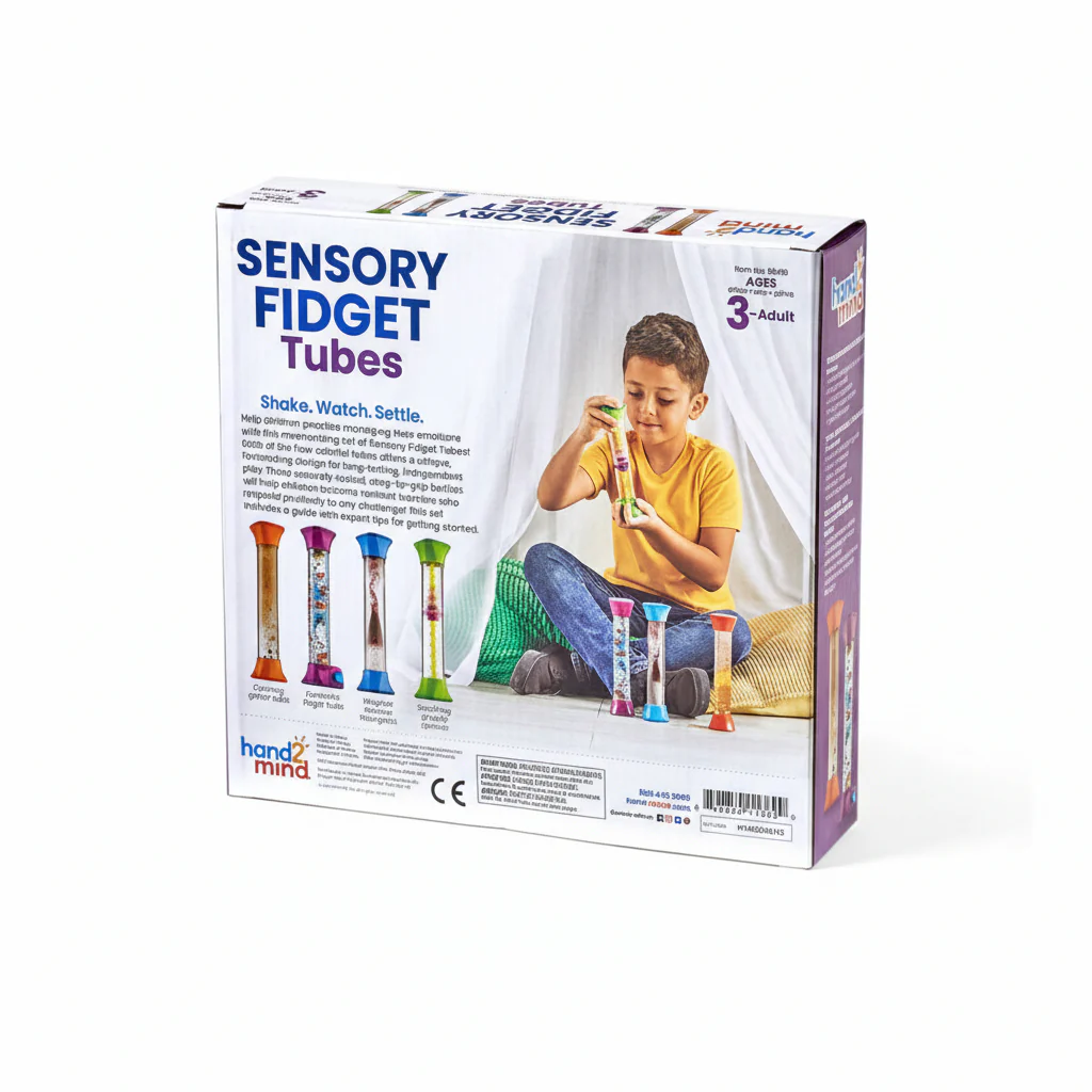 Sensory Fidget Tubes (Set of 4)