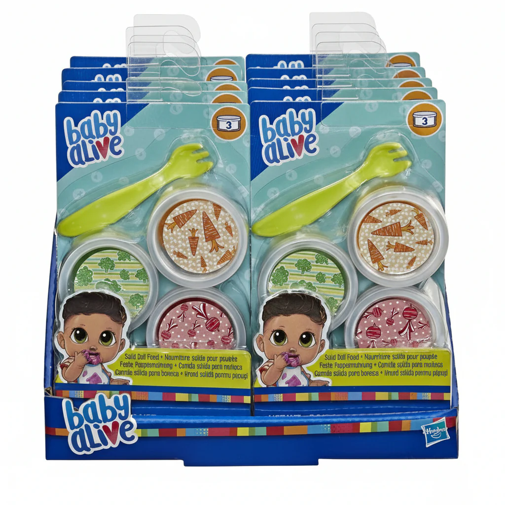 Set Baby Alive Solid Doll Food