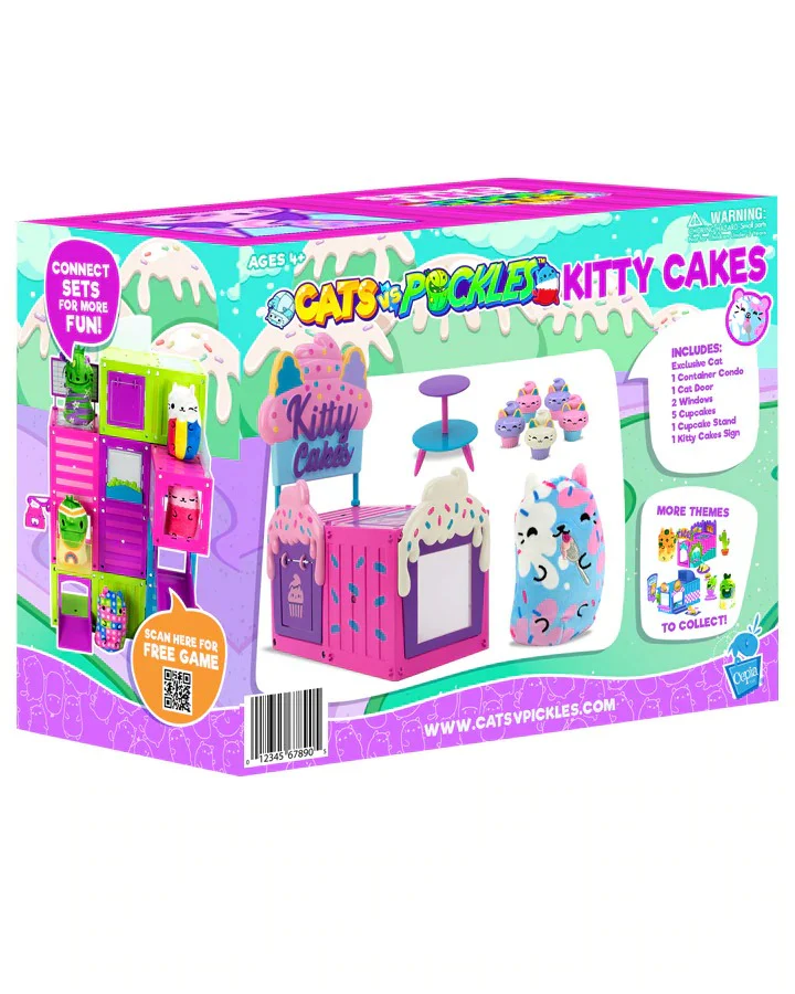 Set Cats Vs Pickles Kitty Condos Kitty Cakes Shop - Image 2