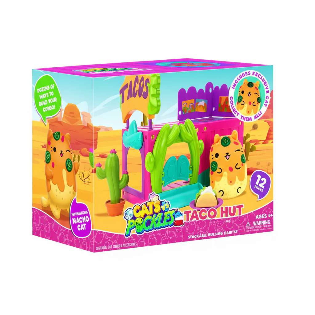 Set Cats Vs Pickles Kitty Condos Nachos Taco Hut