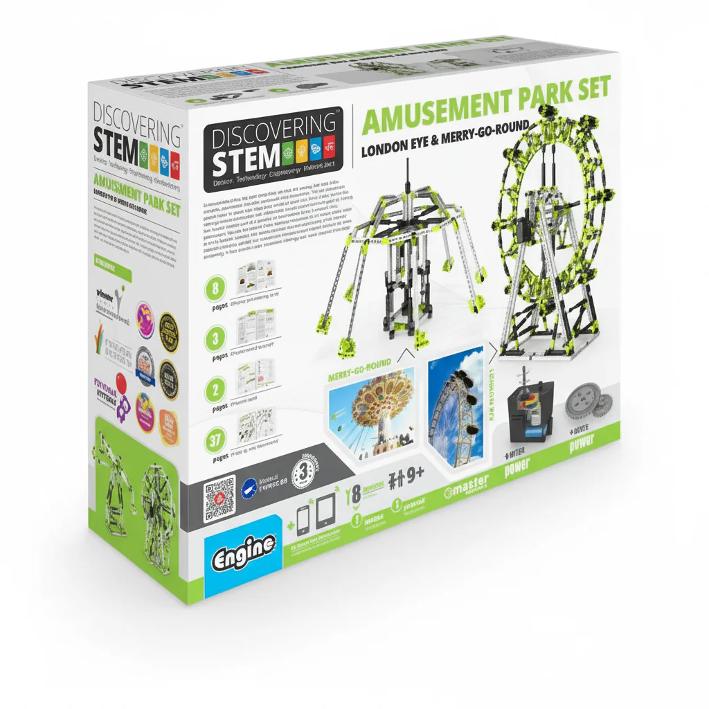 Set Engino Stem Amusement Park