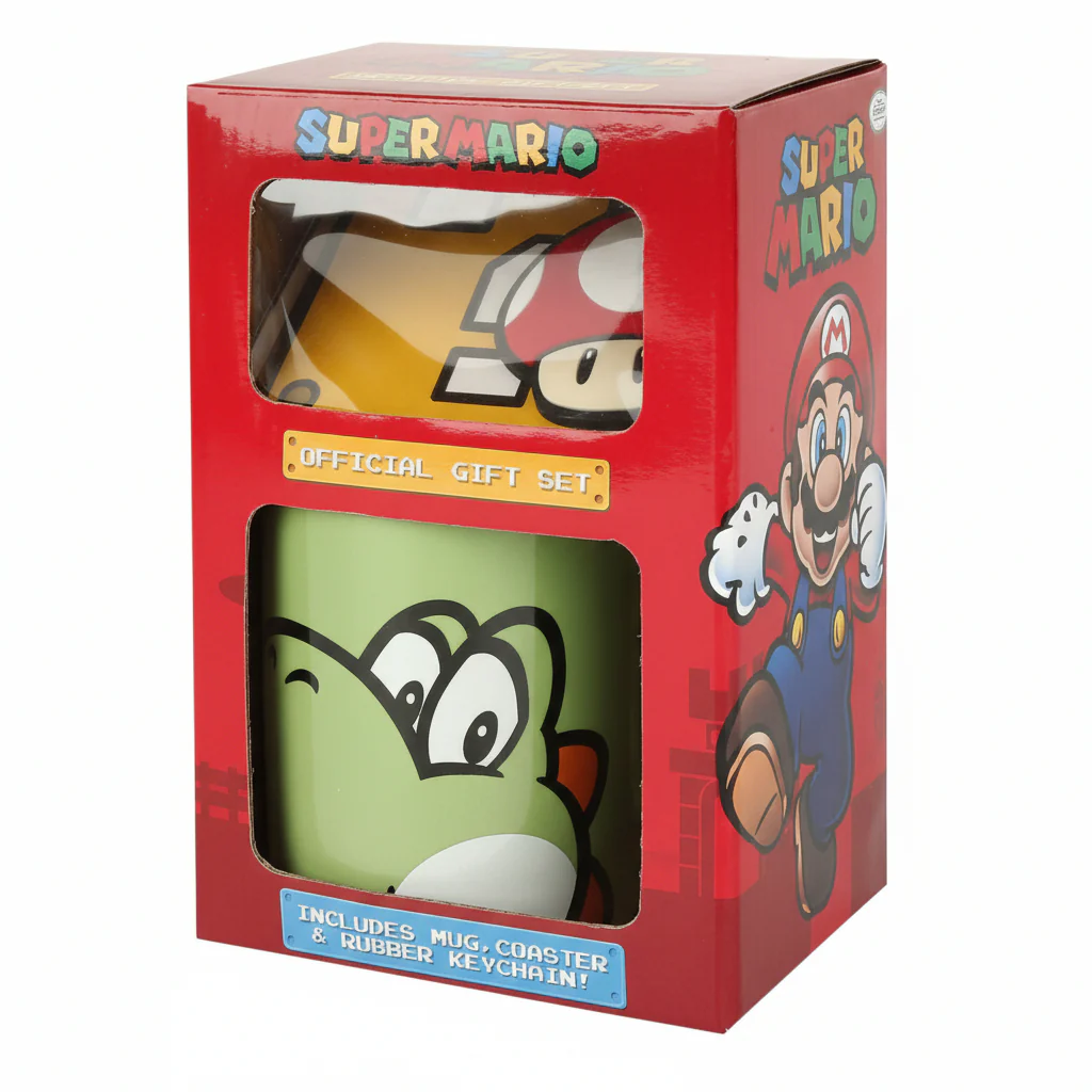 Set Gift Pack 3 in 1 Super Mario Yoshi
