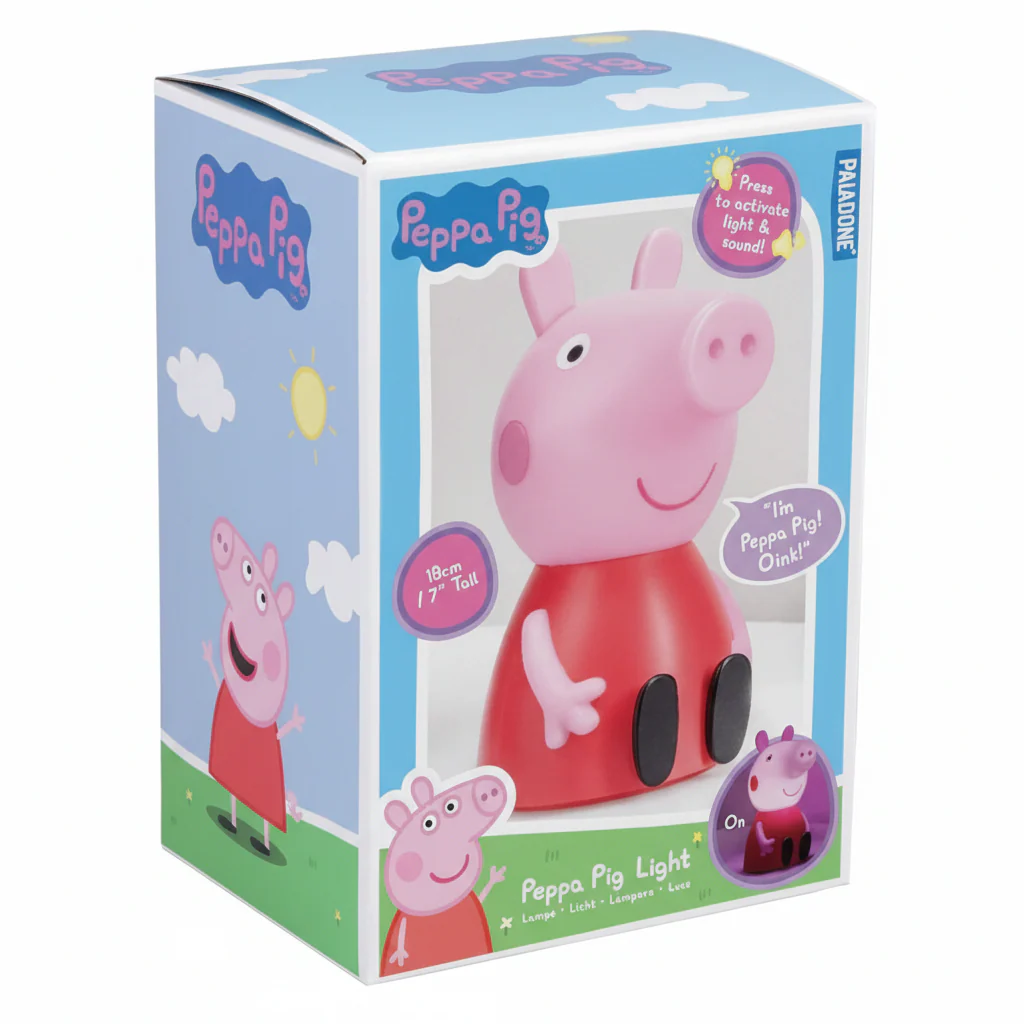 Shaped Light Peppa Pig With Sound