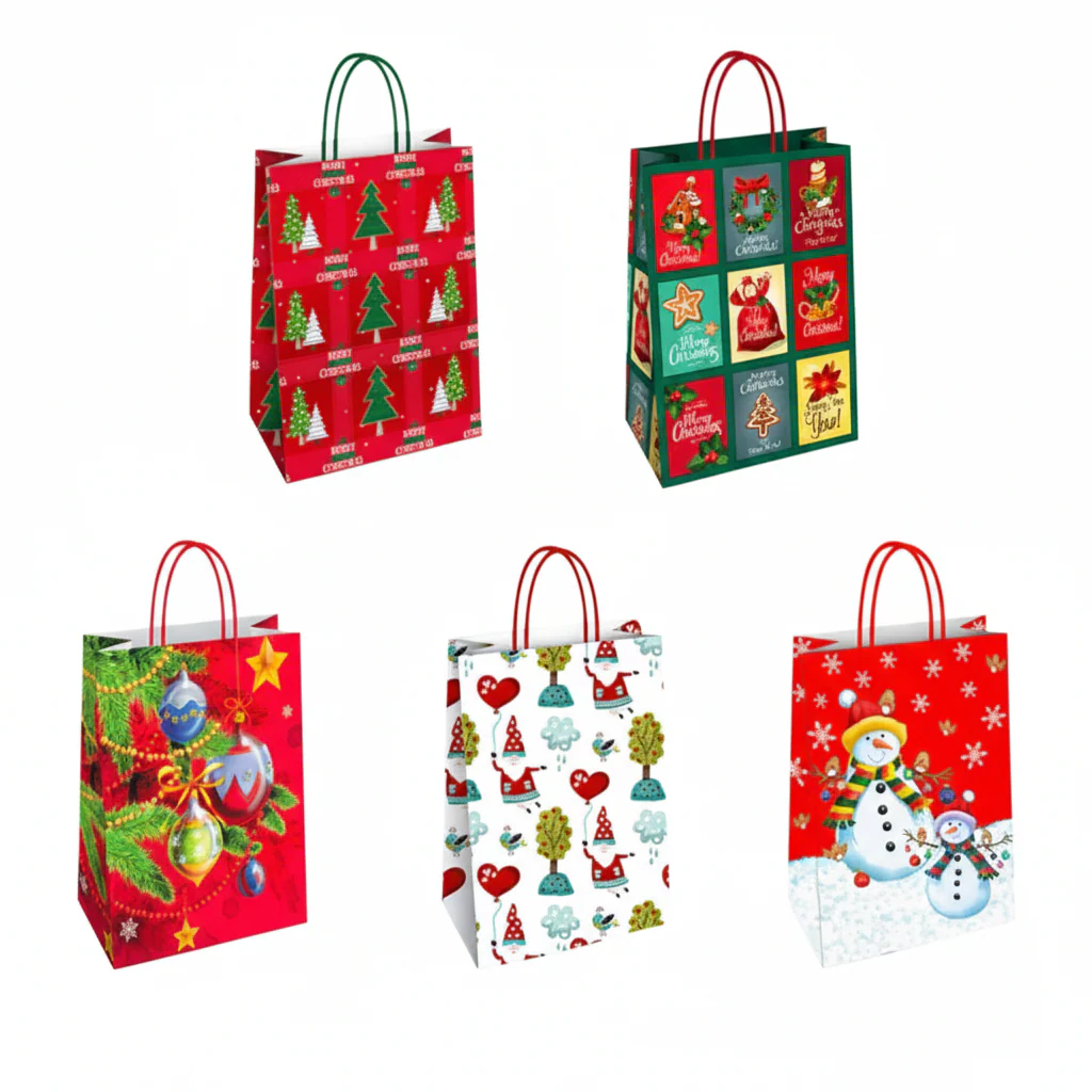Shopping Bag Christmas 36x12x41cm