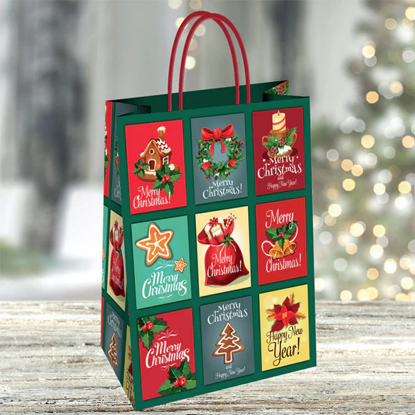 Shopping Bag Christmas 36x12x41cm - Image 4