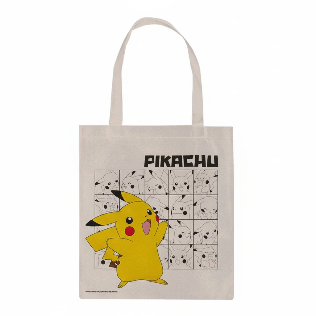 Shopping Bag Pokémon Pikachu Face