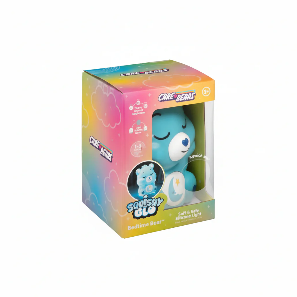 Silicon Light Care Bears Squishy Glo Bedtime Bear