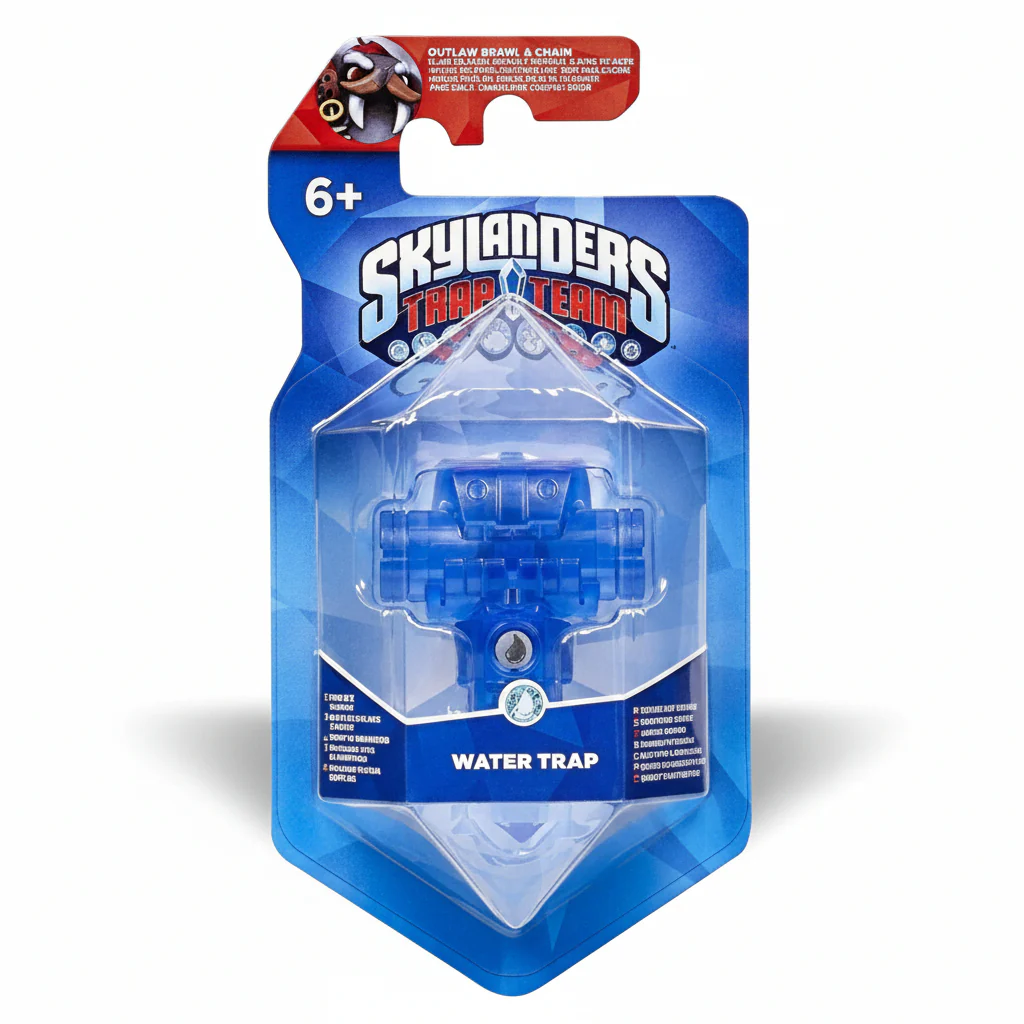 Skylanders Trap Team Single Water Trap Brawl & Chain Preloaded