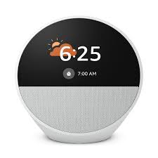 Smart Speaker Amazon Echo Spot (Latest Model) , Alexa , Built in Display Touchscreen , Speaker , WiFi Bluetooth , Black/Grey , B0C2RSK776 - Image 2