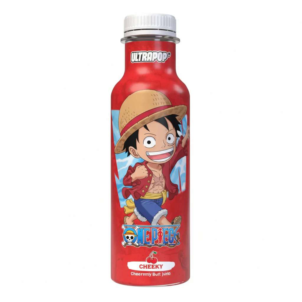 Soda Ultra Ice Tea One Piece Luffy Cherry