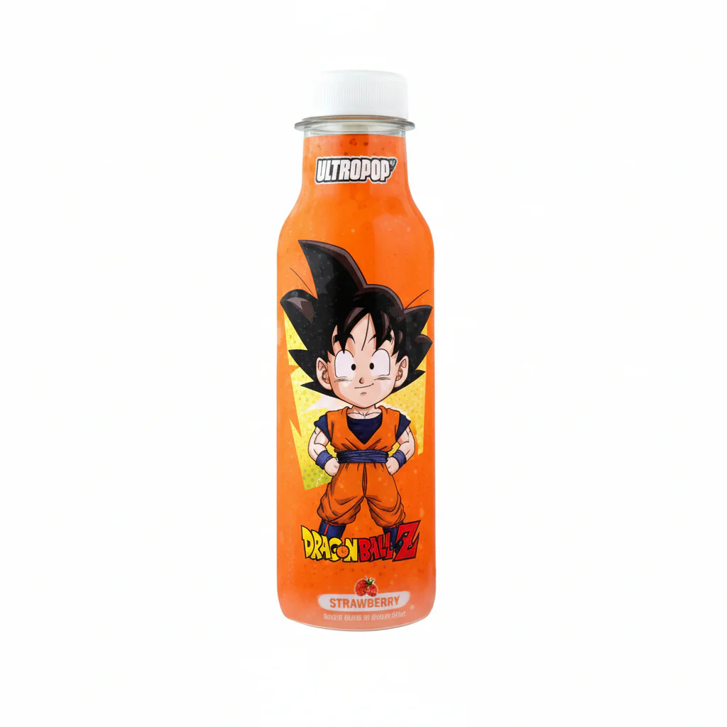 Soda Ultra Pop Goku Strawberry