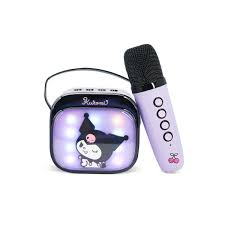Speaker Popsing Kuromi Karaoke With Microphone Led - Image 2