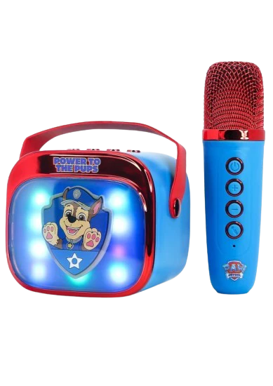 Speaker Popsing Paw Patrol Karaoke With Microphone Led - Image 3
