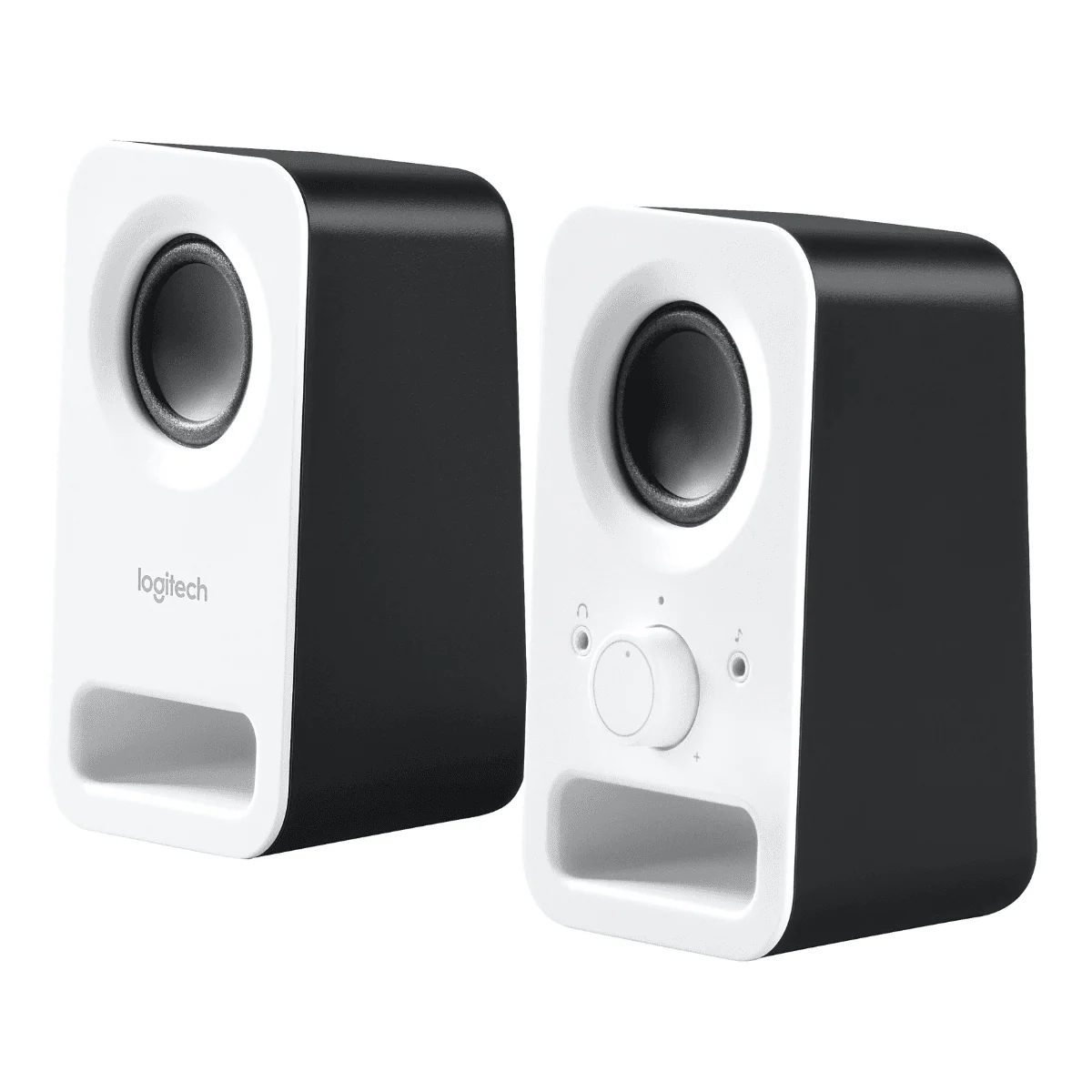Speaker Stereo 6W Logitech Z150 , Jack 3.5mm connection AC powered , White , 980-000815 - Image 2