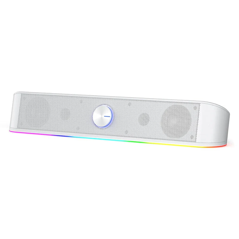 Speakers 2.0 Redragon Adiemus GS560 , RGB , Plug&Play , Soundbar mode , White - Image 2