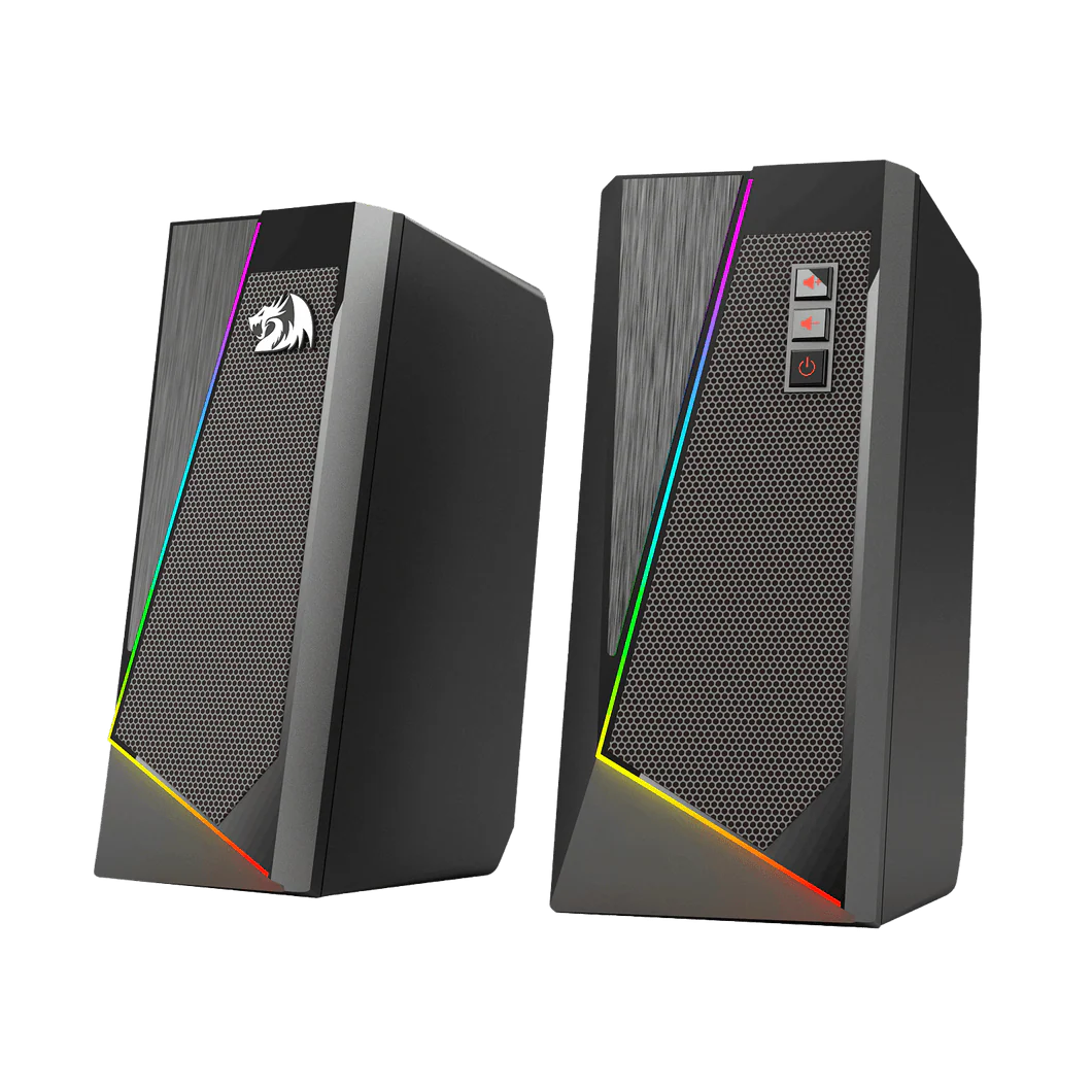 Speakers 2.0 Redragon Anvil GS520 , RGB , Plug&Play , Black - Image 2