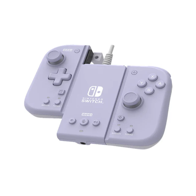 Split Pad Compact Attachment Set Nintendo Switch Hori Levander - Image 2