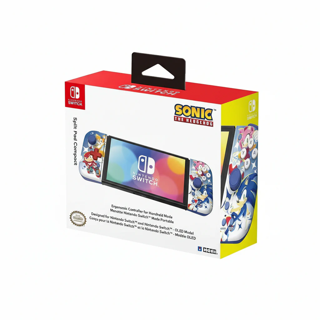 Split Pad Pro Compact Nintendo Switch Hori Sonic The Hedgehog