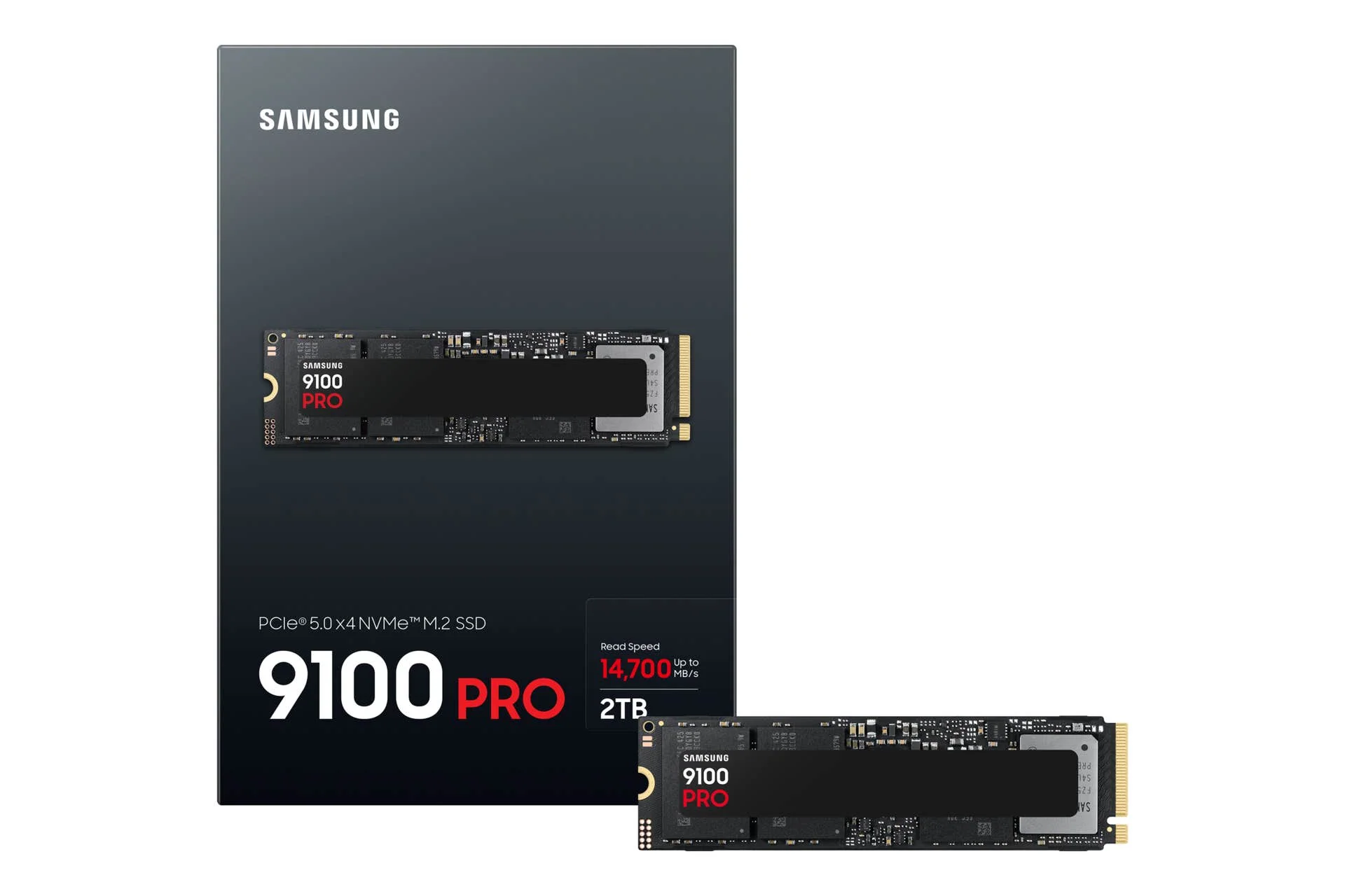 SSD 2TB Samsung 9100 PRO , NVMe PCIe Gen5 x4 M.2 , read/write 14700/13400MB/s , MZ-VAP2T0BW - Image 4