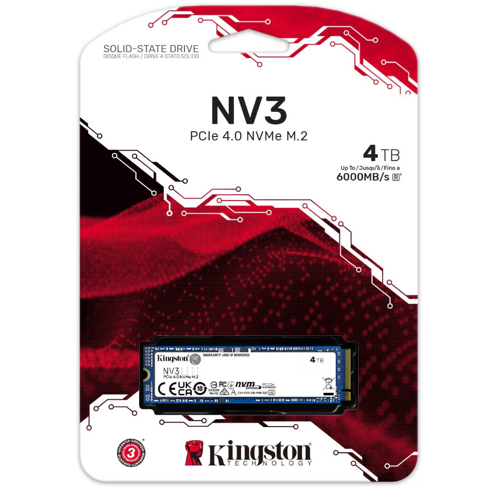 SSD 4TB Kingston NV3 - Image 2