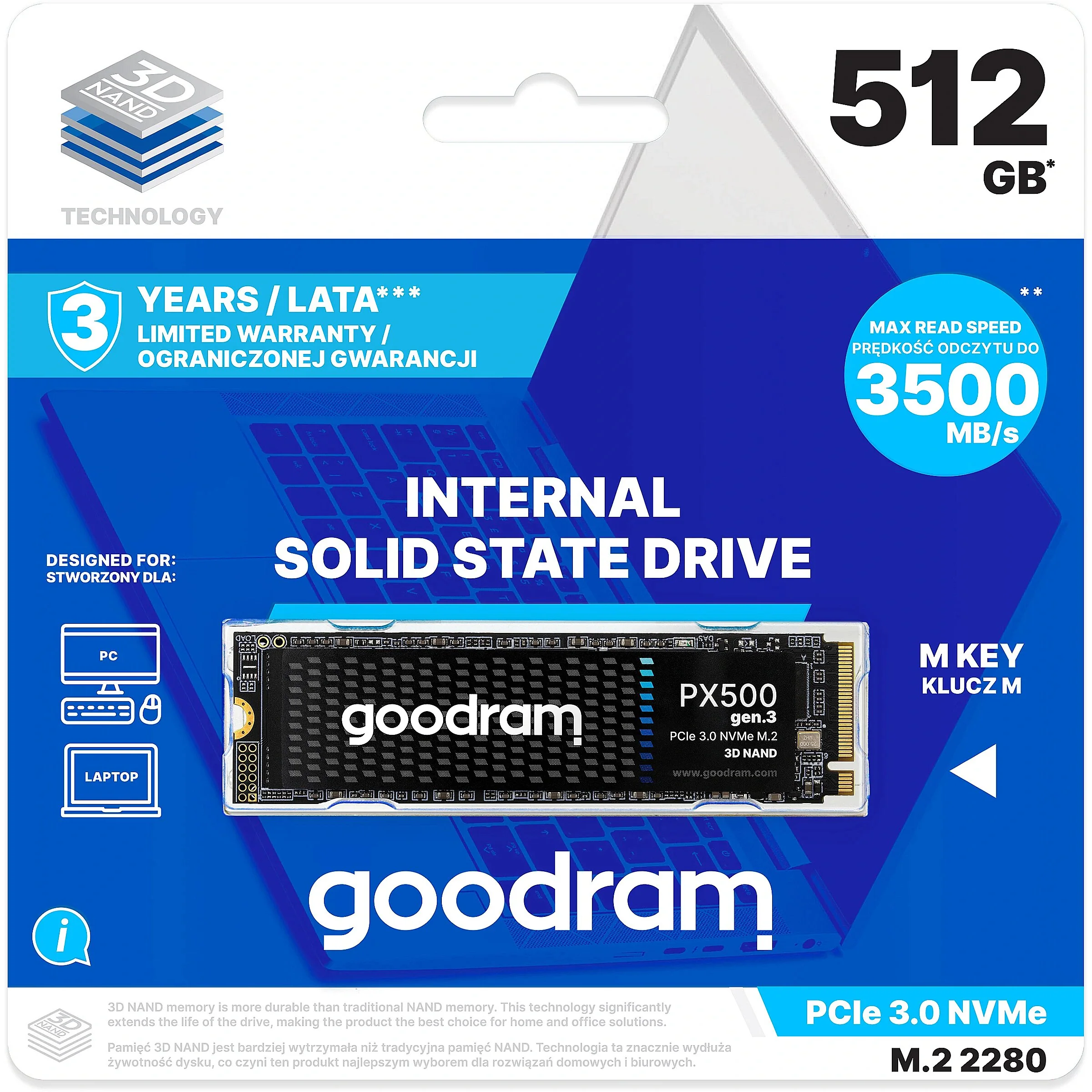SSD 512GB Goodram PX500 - Image 3