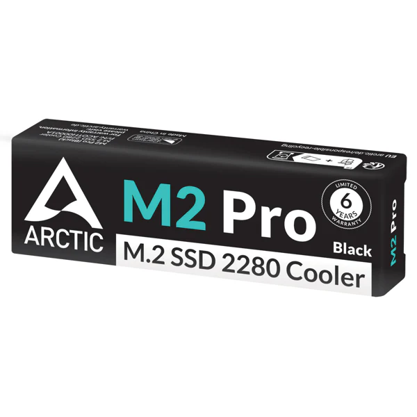 SSD Accessory Cooler M.2 SSD Arctic M2 PRO , Black , ACOTH00001A - Image 3