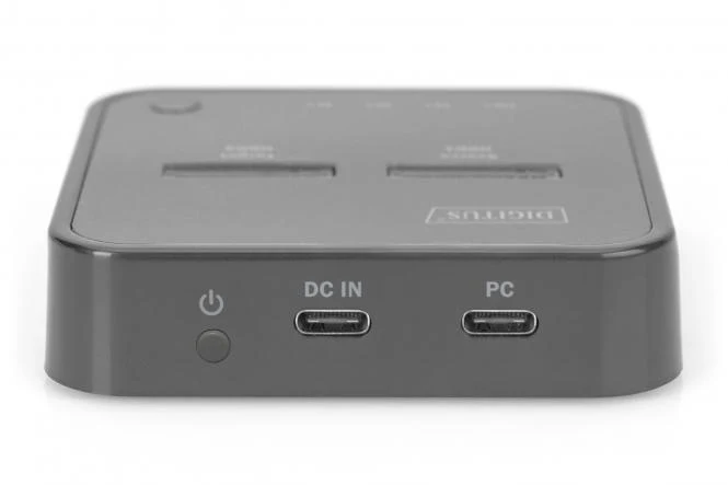 SSD Accessory Digitus Dual M.2 NVMe SSD Docking Station with Offline Clone Function , USB-C , DA-71545 - Image 3