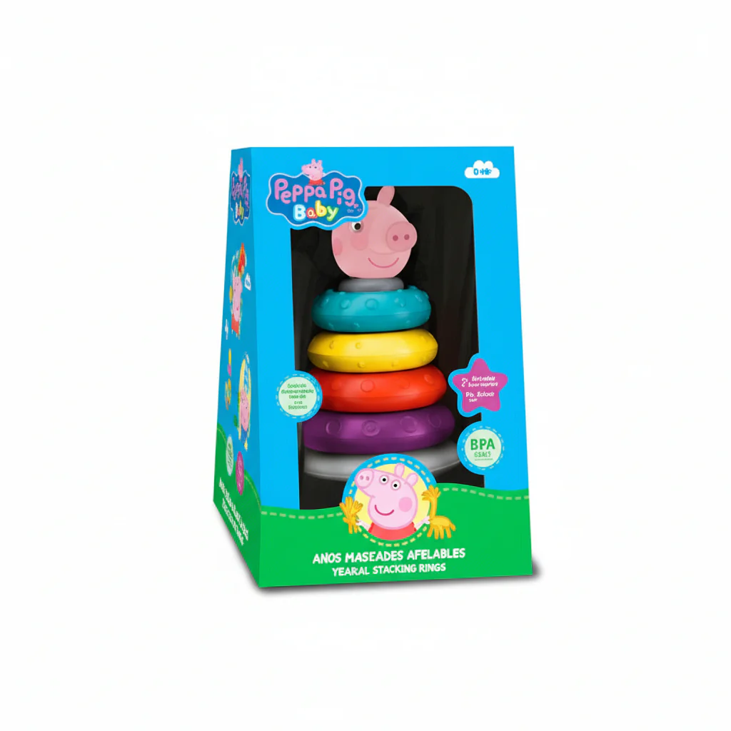 Stackable Hoops Peppa Pig